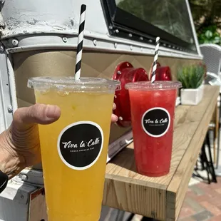 Passion fruit &amp; watermelon