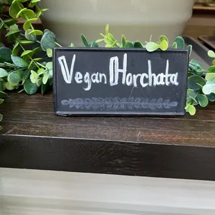 Vegan Horchata agua fresca