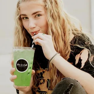 Best Seller: Cucumber Agua Fresca!