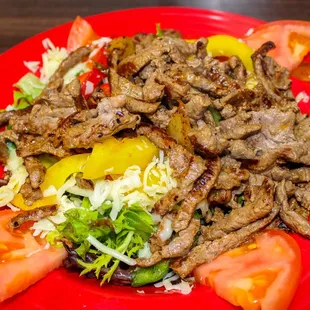 a plate of food