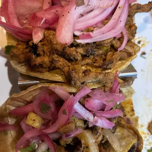 Al pastor street tacos