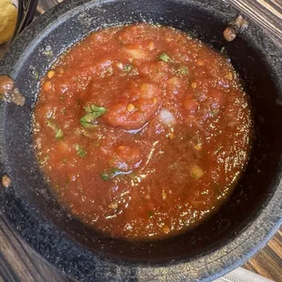 Authentic salsa