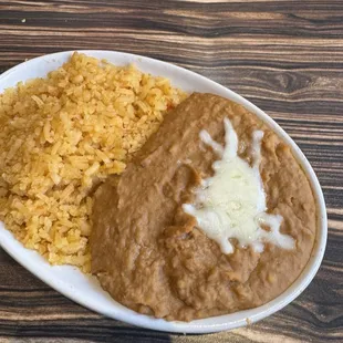 Spanish rice and beans