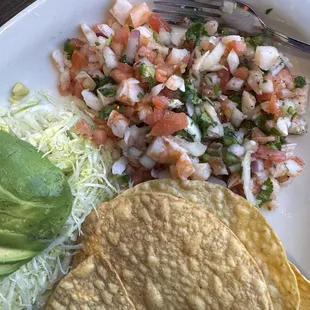 Shrimp ceviche