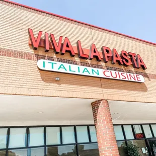 the front of the restaurant