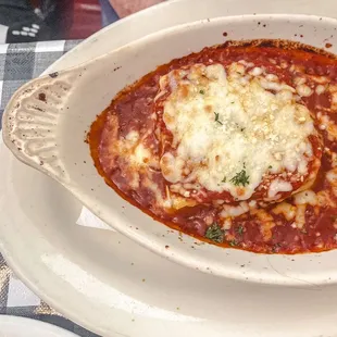 Shared portion of the Lasagna.