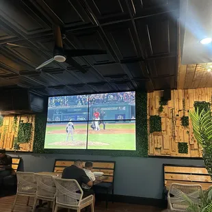 Lots of TVs inside!