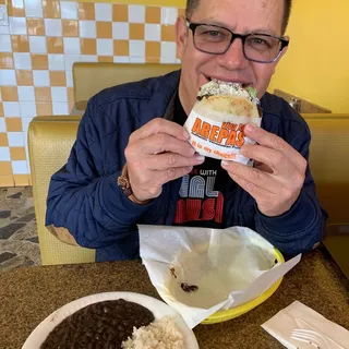 #9. Vegetarian Arepa