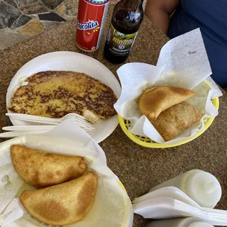 Black Beans and Cheese Empanada