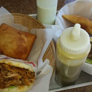 Ground Beef and Rice Pastelito