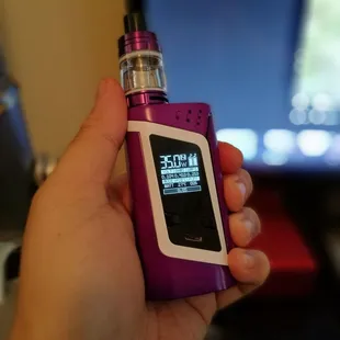 Got this sweet purple Smok Alien mod with the purple baby beast tank.