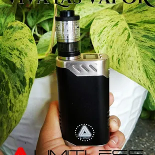 LIMITLESS Lux Box Mod w/ the RDTA plus