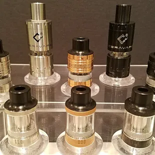 We carry CERAVAPE tanks, w/ nano-ceramic coils... Made to last 25x longer than the average coil.   That's right,  TWENTY FIVE times!