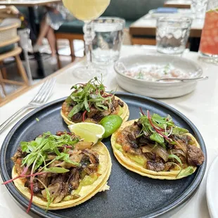 Carne asada tacos