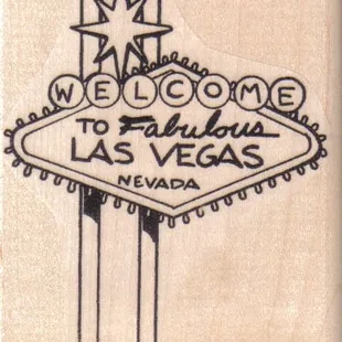 One of our more popular stamps to commemmorate your visit to Las Vegas.