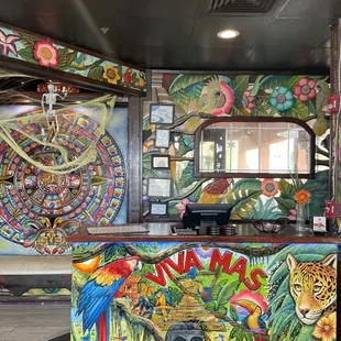 interior, sushi and sashimi