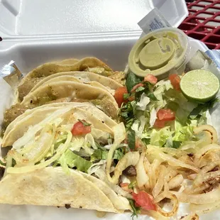 Tacos de Chicharron!