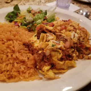 Machaca con Huevos