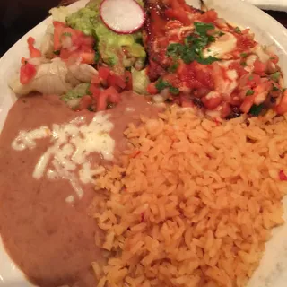 Pollo ala Mexicana Plate