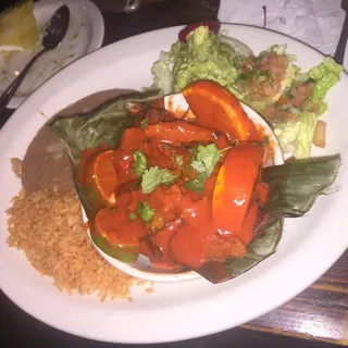 Carnitas de Puerco Pibil Plate