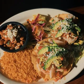 Tostadas Acapulco Style