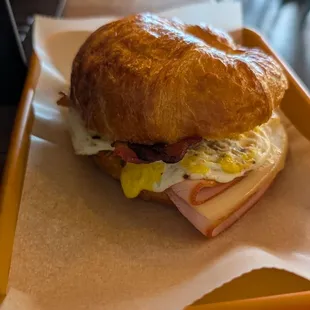 Ham and Cheese Croissant