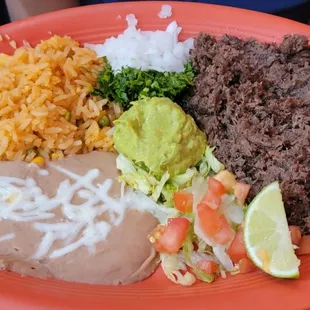 Barbacoa plato