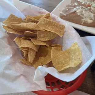 Complementos chips and salsa