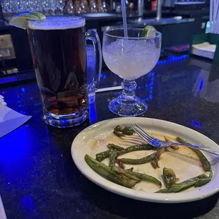 What's left of my fried jalapeños