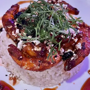 Their shrimp special with rosemary rice. Delicious!