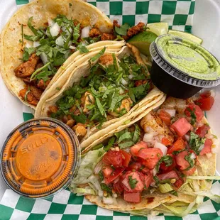 El Tio Taco, Mi Amigo Taco, and Perez Tacos