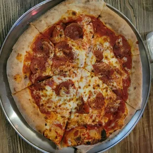 Pepperoni pizza