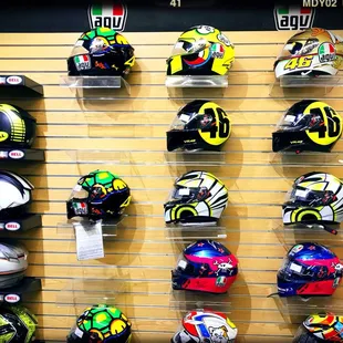 Service parts, accessories, clothing, safety gear, etc