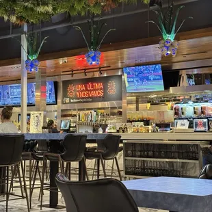 Bar area
