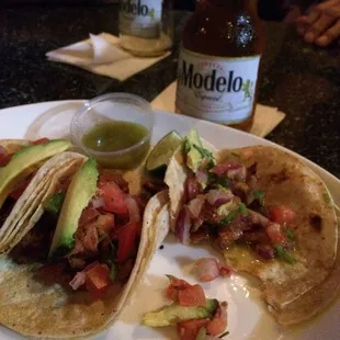 Most authentic taco I've ever had! Down to the quality of the meat and tortilla to the freshness of the lime and avocado!