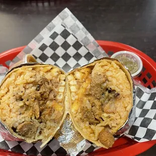 Cali burrito