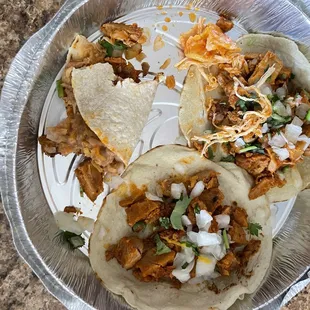 Whats this chicken or carnitas