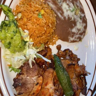 Carnitas plate