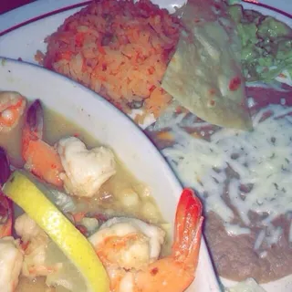 Camarones Al Mojo De Ajo