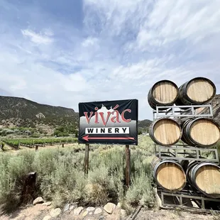 Entrance to the winery