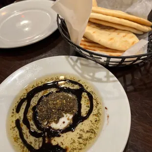 Some unique spices added to the vinegar and balsamic. Yum