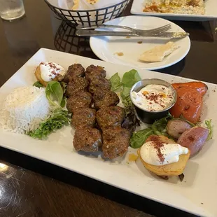 Ground Lamb Kabobs