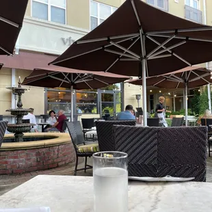 Outdoor seating