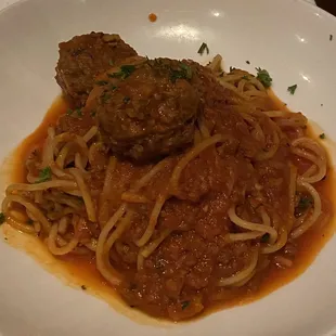 Spaghetti and Meatballs