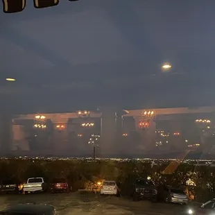 View was great but hard to get pic