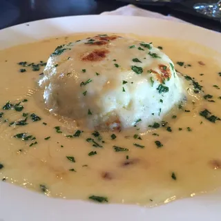 Spinach and Cheese Souffle