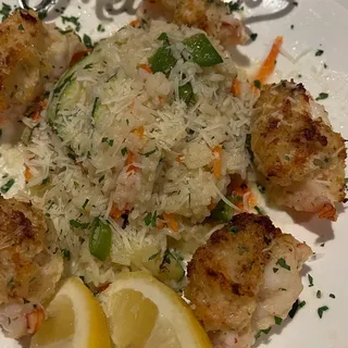 Roasted Shrimp with Seafood Stuffing