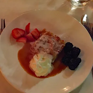 Warm Bread Pudding