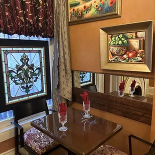 Back dining room seating