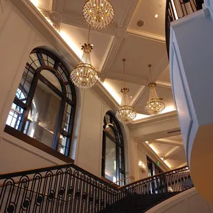 Beautiful inside hotel.